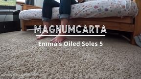 "Emma's Oiled Soles 5"- Full video