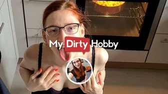 Redhead Fina Foxy swallows cum after hardcore blowjob and doggystyle POV