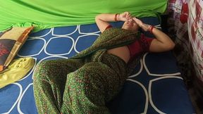 Beautiful Widowed Bhabhi's Brother-in-law From Her Neighbourhood Went to Her House and Fucked Her and Had Fun (in Hindi Voice)
