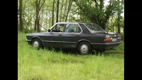 Sex Car for Busty Masked Wife Mil Fucked and Cumshot Inside Pussy by Big Amateur Cock