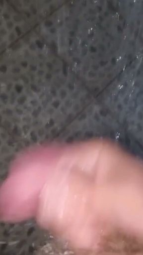 AUTOEROTICISM   MALE - HUGE COCK WITH MASTURBATION AND INTENSE HANDJOB AND PUBLIC PISS ON THE TERRACE   Clip 1