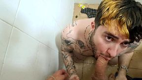 twink fucks cub in the shower