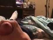 Slow motion jerk off and cum solo male