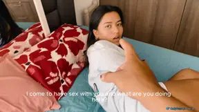 Neighbor's Lust for Colombian Babe's Perfect Ass