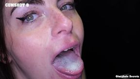 stroke the cock as she cups their balls 2nd visit