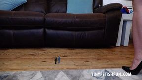 TFF1630 - Girl Next Door Alicia is our Heel, Foot & Butt Crushing Giantess - 4K UHD MP4