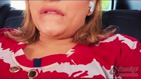 gozando dentro do carro por aplicativo - sera que alguem percebeu?