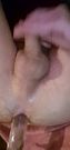 Straight solo fuckmachine anal