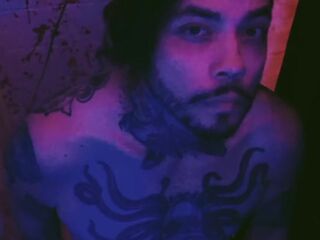 Moody Shower Masturbation