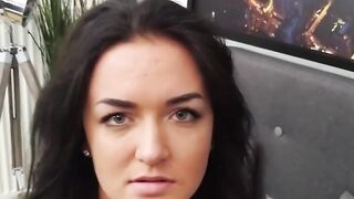 SOFIA DE BUM GOES DOWN ON COCK LIKE A PRO  UNBELIEVABLE POV ACTION!