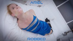 Ariel Anderssen - Robbed HD ( Tape Gagged , Tape Bondage , Wrap Gagged , Microfoam Tape Gag , OTN Gag , Hogtie , Clear Tape Gag , Duct Tape Gag )