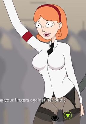 Rick and Morty - a Way Back Home - Sex Scene Only - Part 7 Jessica #1 by Loveskysanx