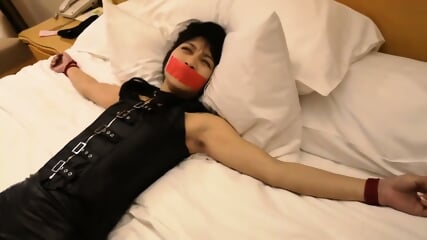 Asian Leather Bondage  Kinky4Ever