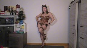 Party Grwm Leopard Outfit, Heels & Accessories (for More Me Check Out Bio)