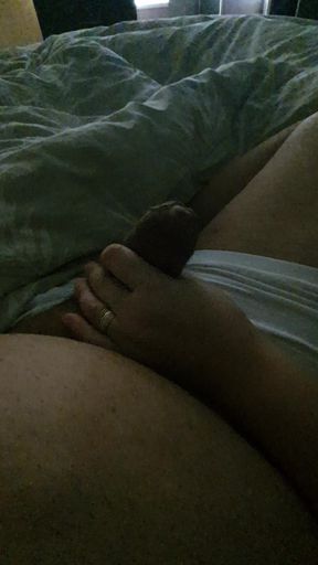 Step mom sneaking into Indian step son room and handjob his dick in the dark