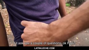 LatinLeche - Latino Gets Barebacked Outdoors