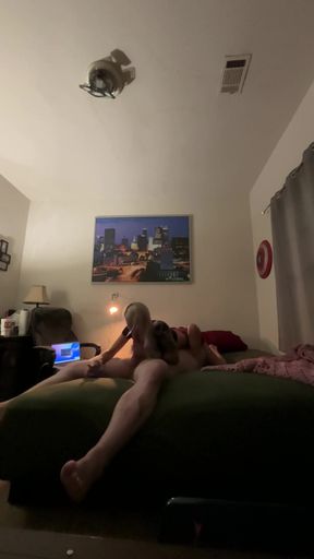 Hotwife visits boyfriend to get bred, records for hubby waiting at home   Clip 1