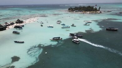 Fucking hard on the beaches of san andres colombia