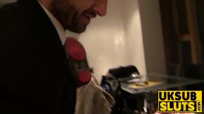 UKSubSluts com - Young blonde slut loves rough fuck with a hard cock