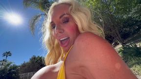 horny blonde milf september summers on pov