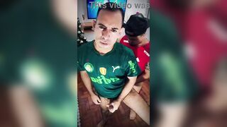 Shirtlifter football player porks deeply