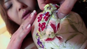Beautiful Asian Maria Amane has a guy who knows how to turn her on and fuck her
