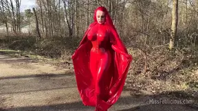 Latex Superhero Miss Fetilicious