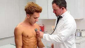 Cameron Gets Ridden Hard by Dr. Jesse in Hot Gay Examination Room – SteamyAnalGay 18+