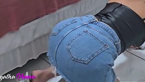 Rich boss’s brat son slams the hot maid from behind while she’s bent over scrubbing floors, no panties in sight