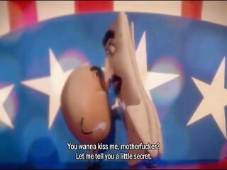 SAUSAGE PARTY ENDING SCENE BIGGEST FOOD FUCKFEST (Alexis Texas)