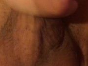Big dick teen shoots huge load