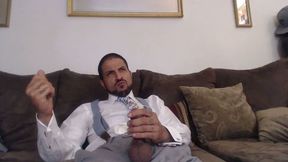 Officeman Jerking Off