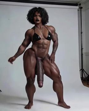 AI TGirl Marissa Massiva dances during the photoshoot! -redefine realistic