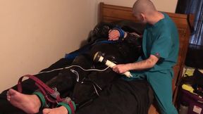 Jun 15 2022 - Rubber Boy Gets Smothered In Leather While Tied Up In Latex