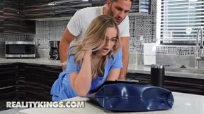 Hot Porn - Nurse Codi Vore Is Running Late & Her Horny Bf Damon Dice Wants Her Big Boobs