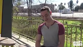 REALITY DUDES - This Straight Jock Accepted A Cash Offer To Suck Some Cock And Get Fucked