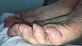 WRINKLED SOLES CLOSE UP - FULL HD