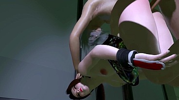 Mai Shiranui - Taimanin character - 3D Hentai - V460
