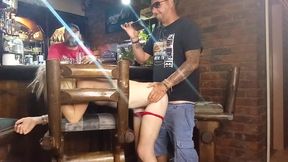Sucking Stepdad's Cock Before He Cums in My Pussy