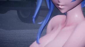 【MMD-R18】Pink Cat (Griseo)