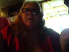 Sexy BBW Granny Showing Off