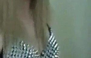 Crossdresser Rides Hard Cock