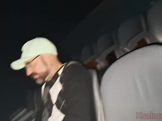 Cuckold takes wife to porn theater!