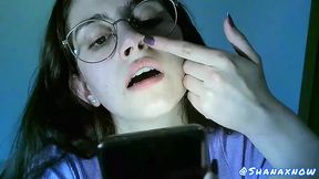 live fetish play snots & nose