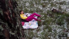 ”MihaNika69 gets caught during masturbating”