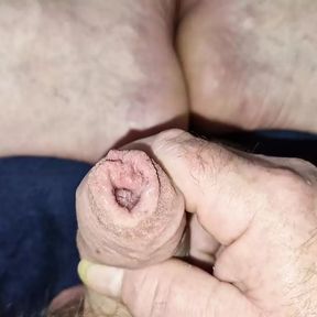 More tasty precum and foreskin, low to medium flow. No Cs.