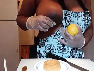Hawt Black Cooks Undressed