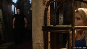 ”Sexy slaves used as assfucking objects”