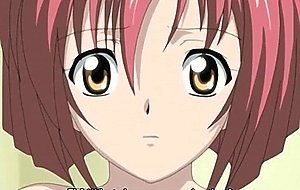 Bondage hentai coed watching her friend fucked in the
