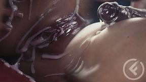Forged3DX Tasty hard anal sex sweet intense pleasure cum bath sweet gaping pussy cum dripping intense hard sex tasty buttocks